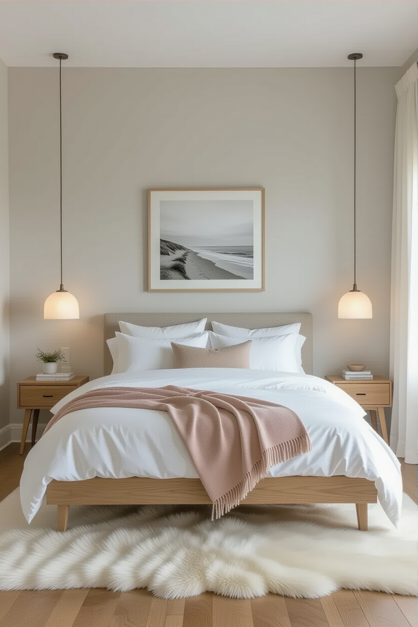 minimal bedroom, minimalist bedroom, classy bedroom, room design bedroom, minimalist neutral bedroom