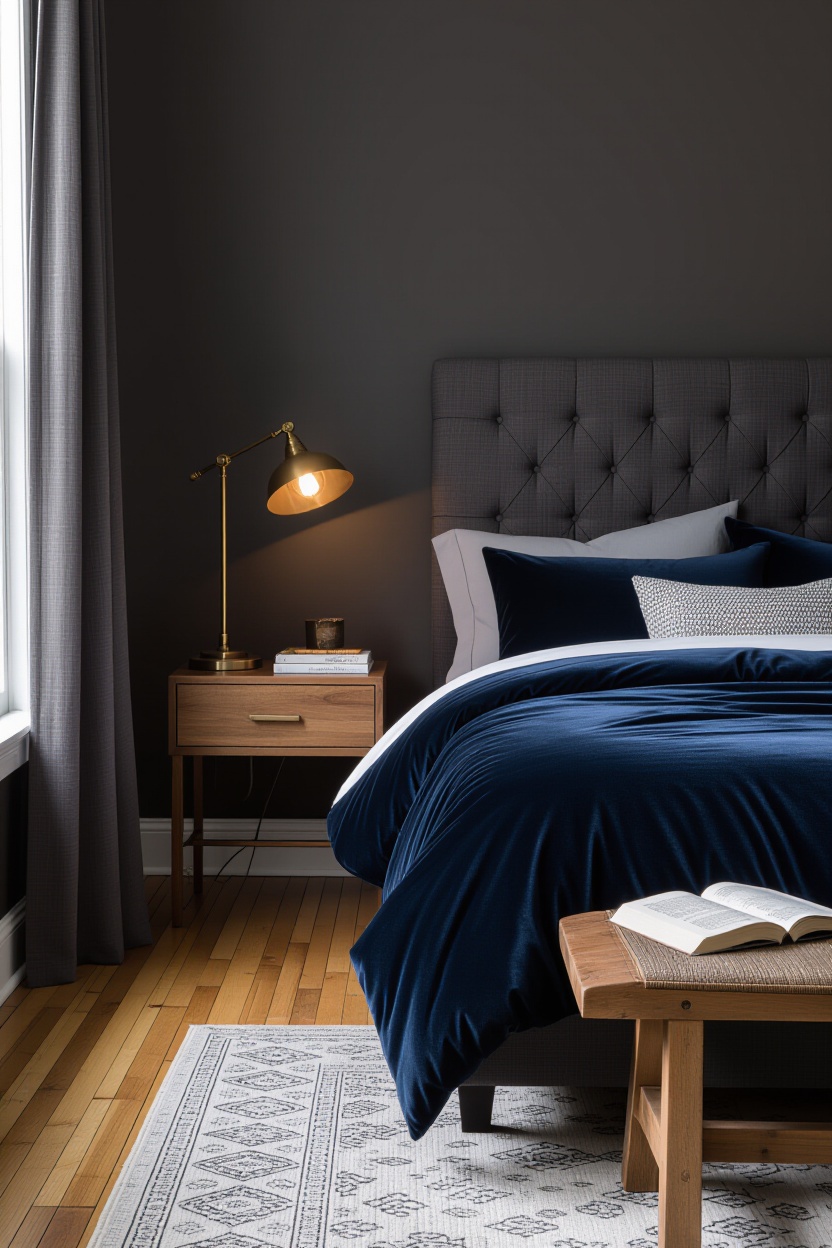 dark romantic bedroom, moody bedroom ideas, galaxy bedroom aesthetic, dream bedroom, dark home decor