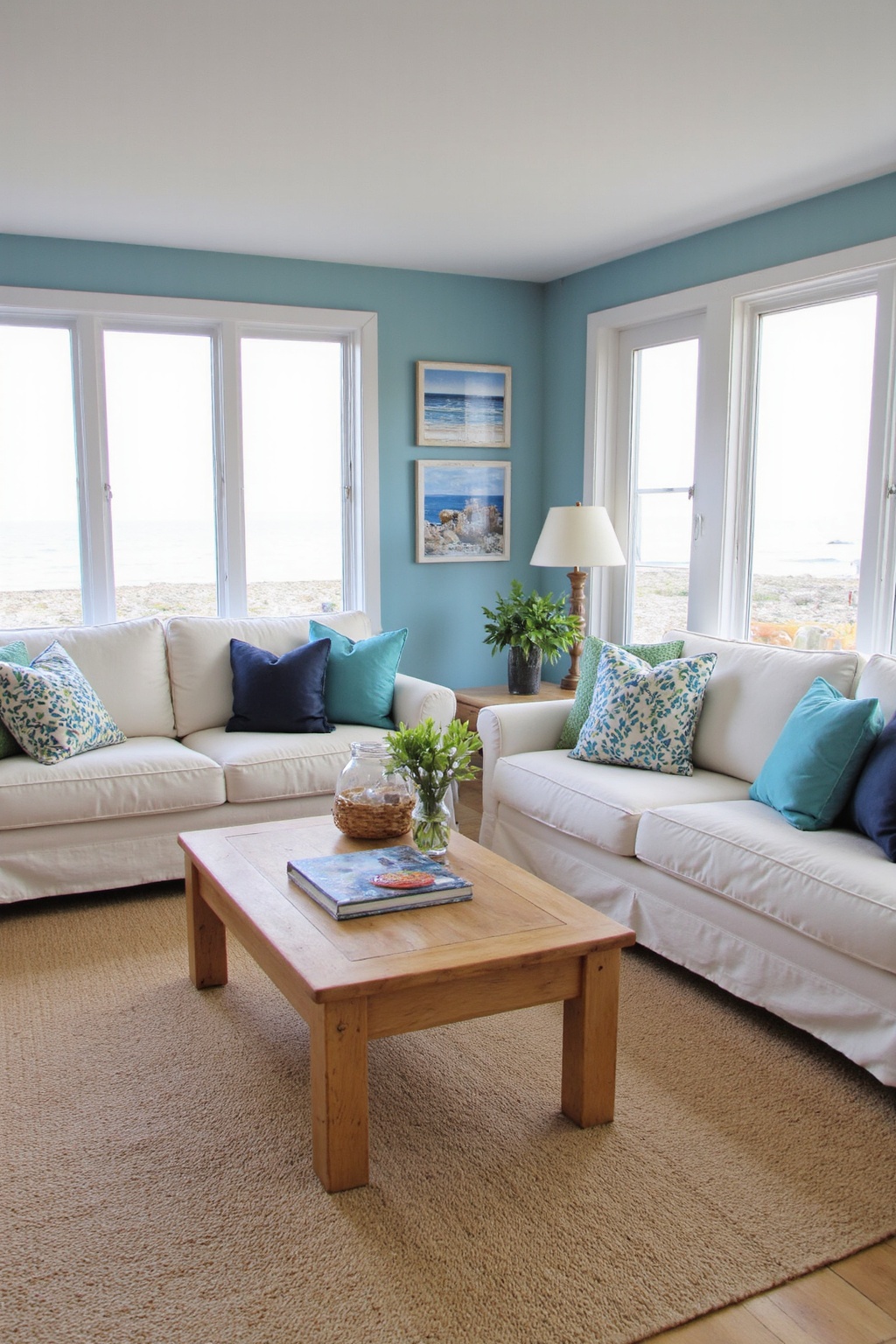 seaside cottage living room, modern coastal living room, cute beach house living room, ocean cottage living room, sage coastal living room