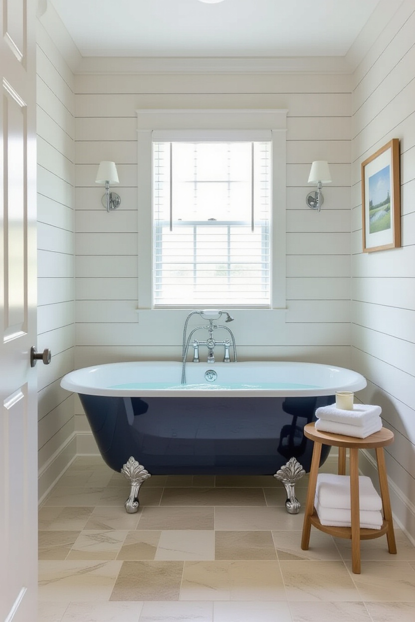 seaside bathroom ideas, coastal farmhouse bathroom, beach house bathroom, beach cottage bathroom coastal style, beach blue bathroom