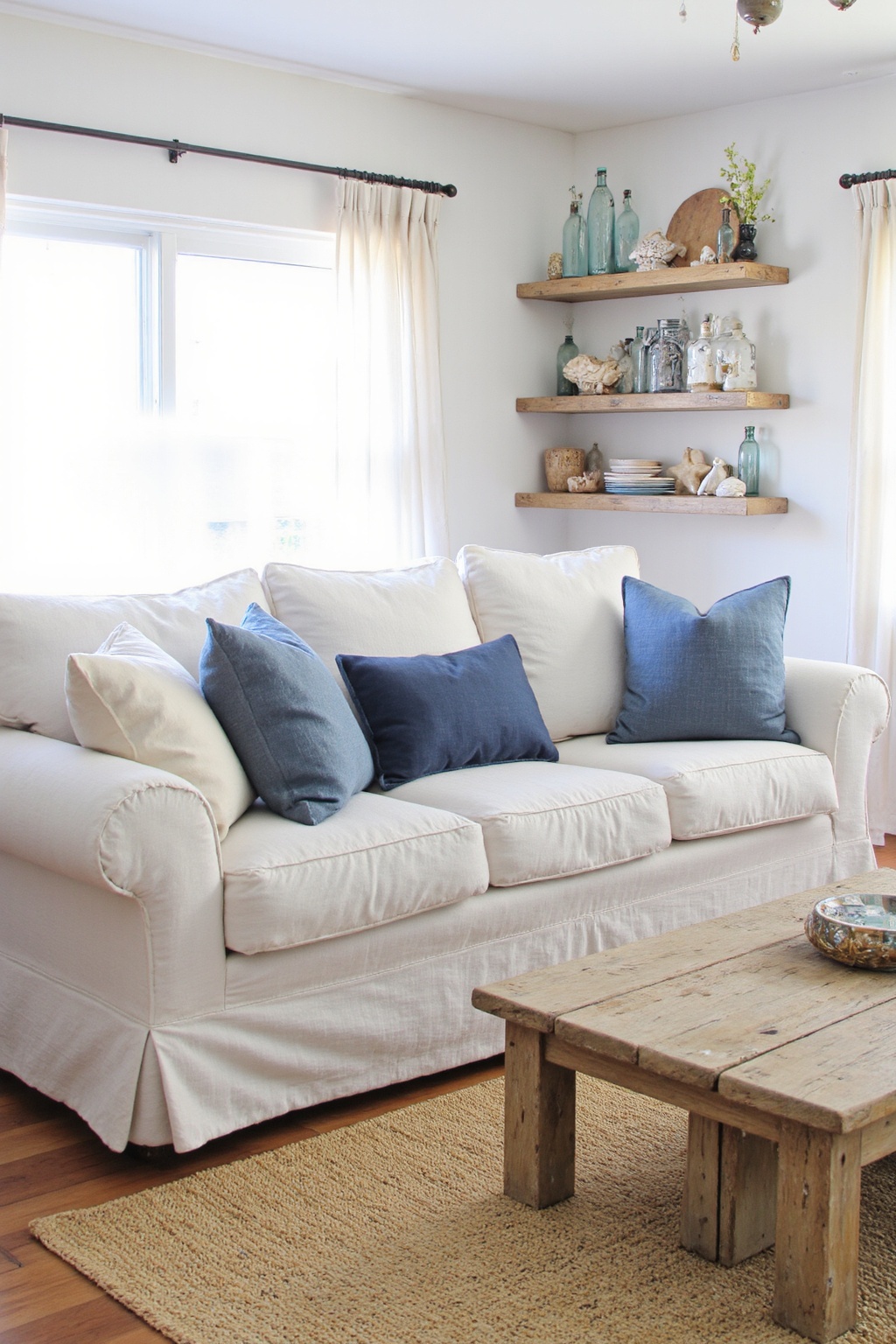 coastal living room, coastal cottage living room, beach bungalow interior coastal cottage, beach cottage furniture, rustic beach house decor