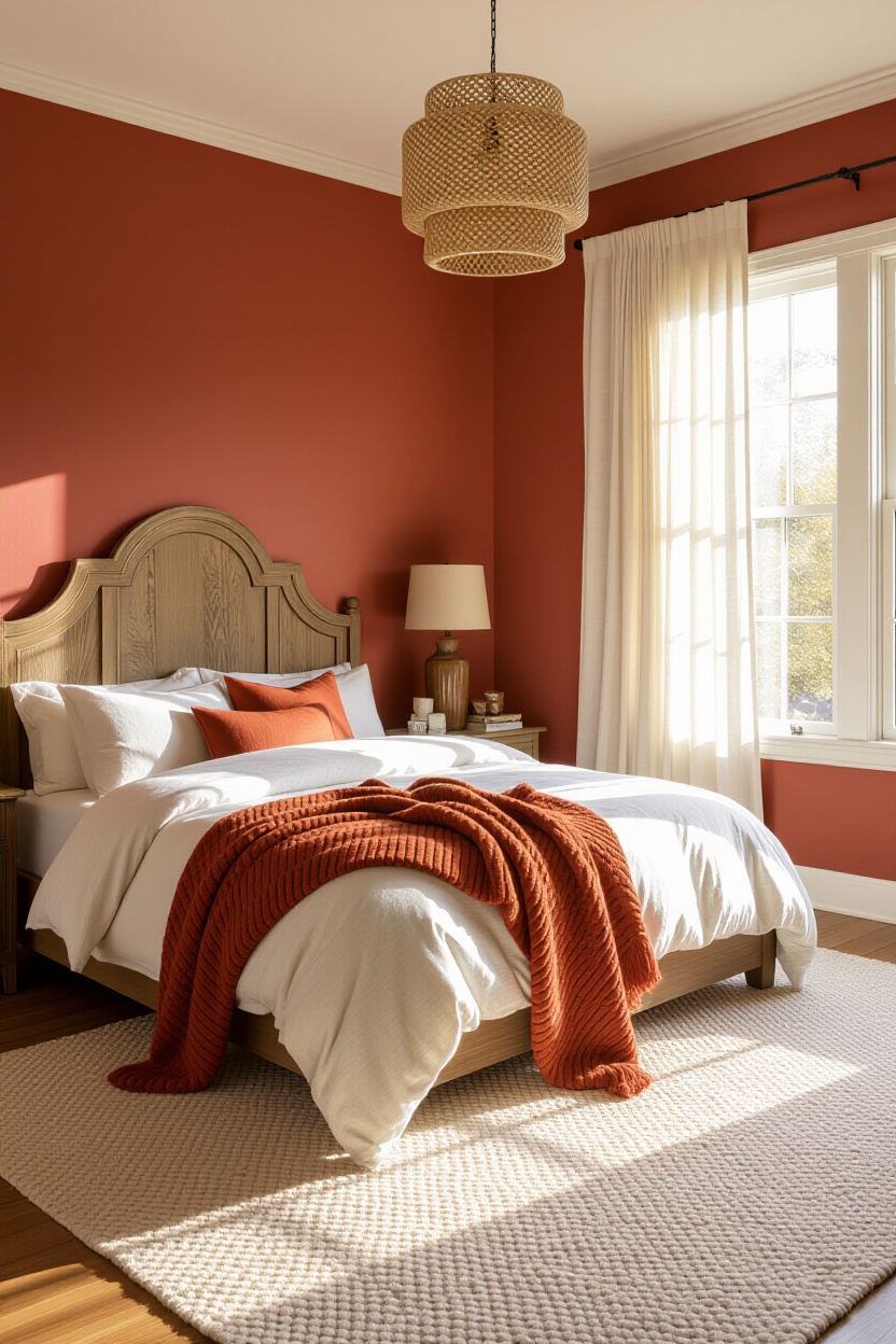 neutral bedrooms, cozy bedroom, modern bedroom king bed, cozy room, 2 chairs and a table bedroom