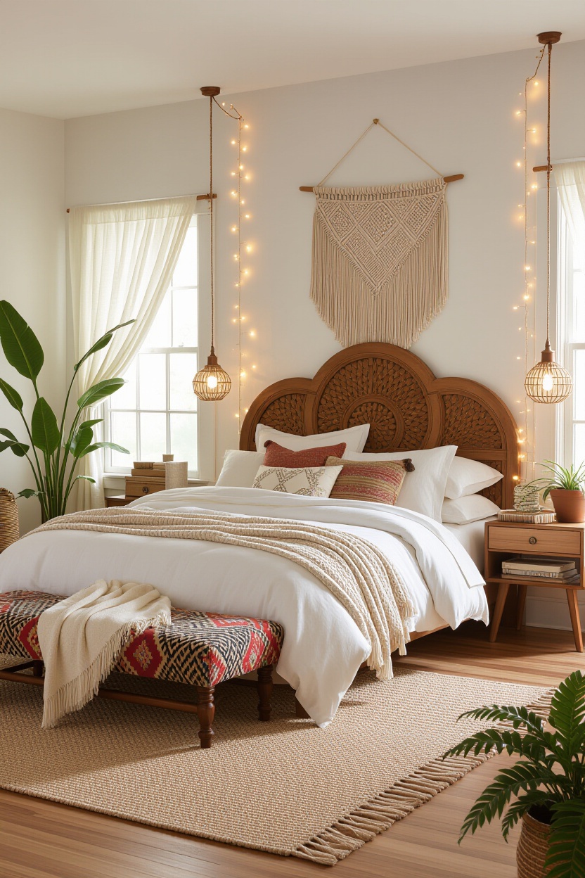 bedroom decor, futuristic bedroom, woodland aesthetic bedroom, unusual beds, aesthetic cottagecore room