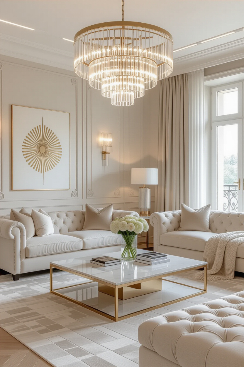 Elevate Your Living Room: The Ultimate Guide to Glamorous, Modern Classic Design