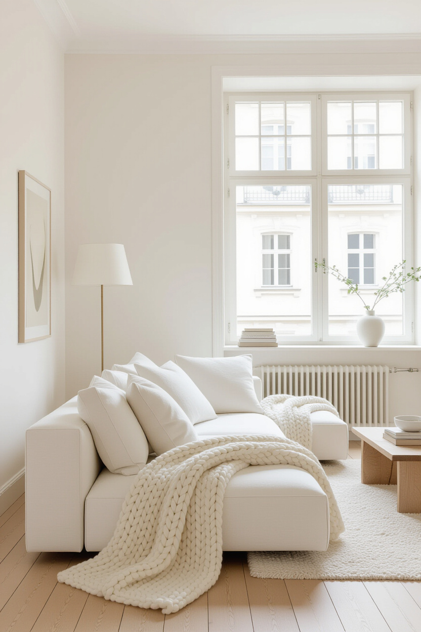 modern neutral minimalist living room, minimalist living room design, minimalist small apartment living room, minimalism interior living room, home design living room