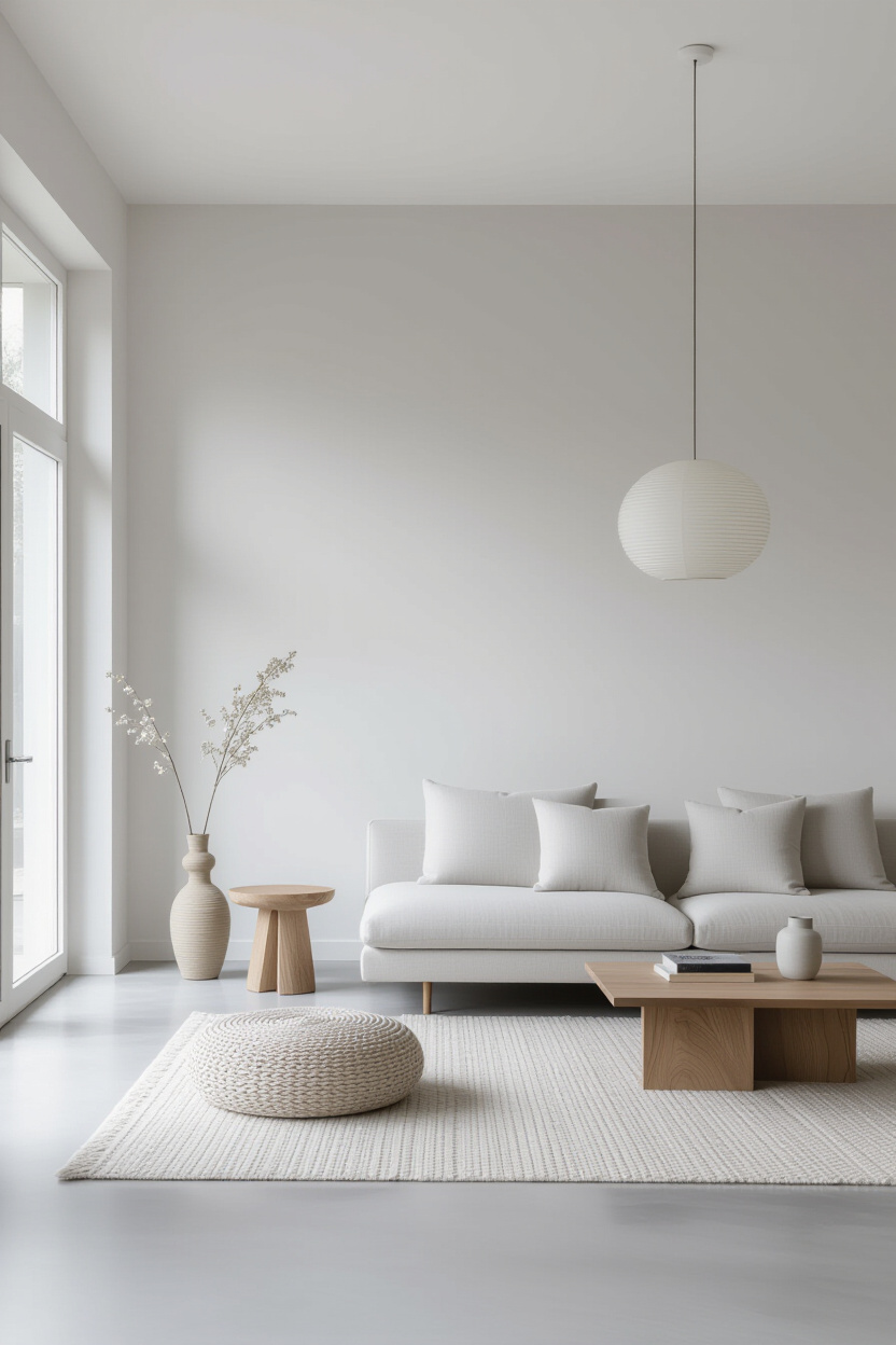 minimalist living room, modern neutral minimalist living room, minimalist small apartment living room, minimalist interior, minimalist apartment