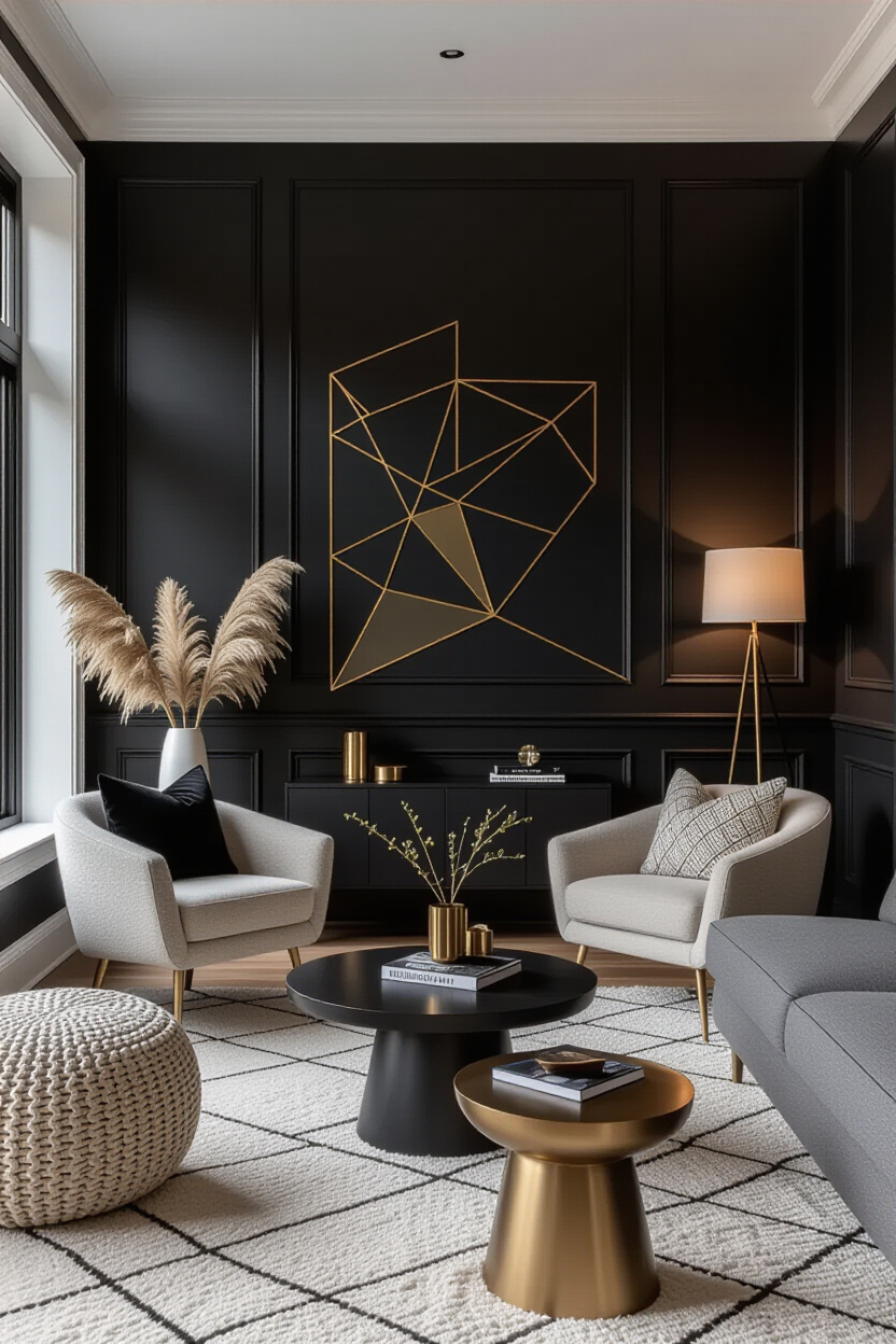 Accent Walls In Living Room