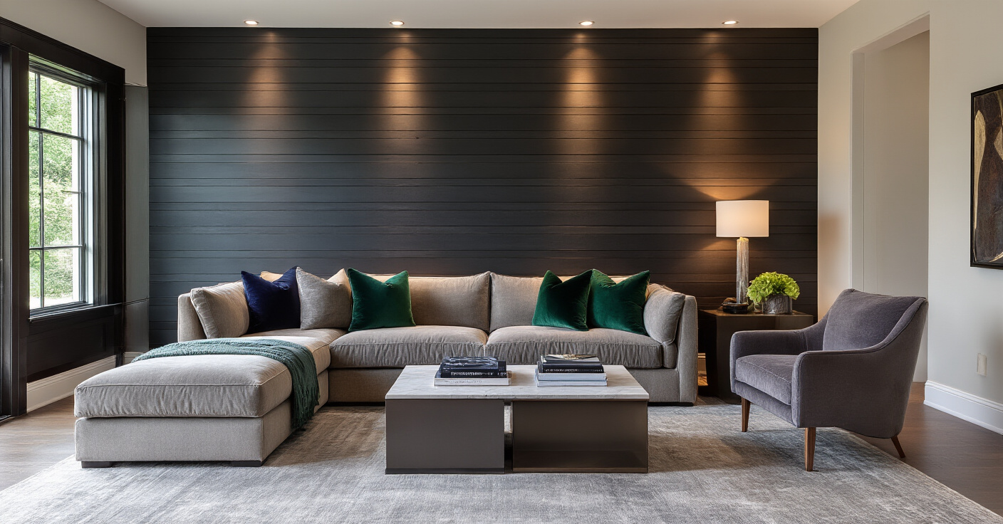 Transform Your Living Room with a Stunning Accent Wall