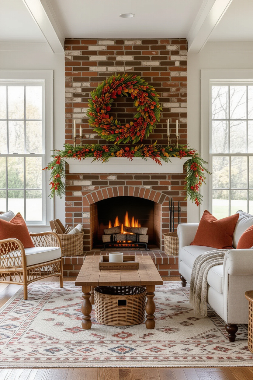 Cozy Fall Living Room