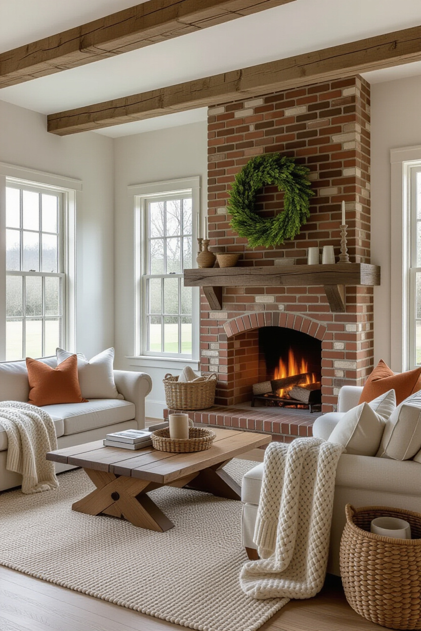Cozy Fall Living Room