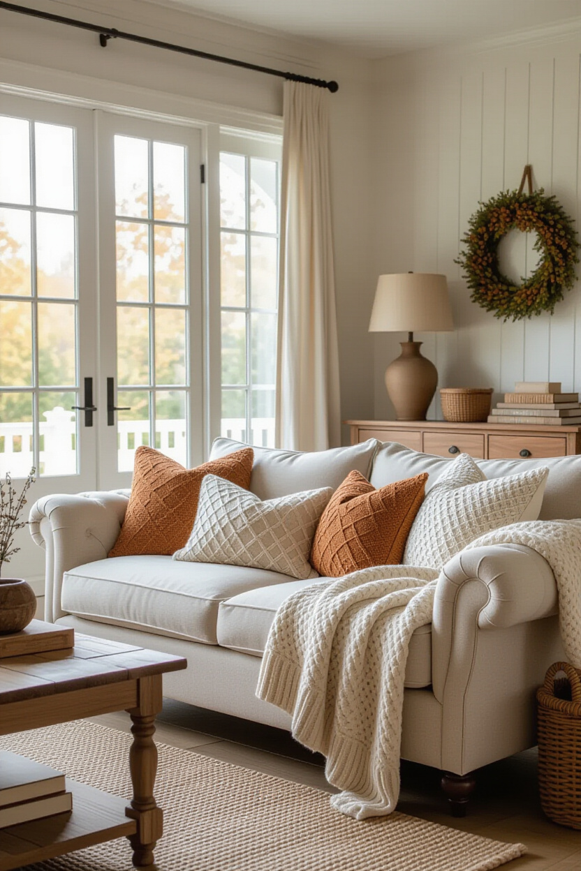 Fall And Christmas Decor Combined