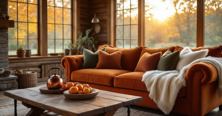 Transform Your Living Room into an Autumn Oasis: Cozy Fall Decor Ideas