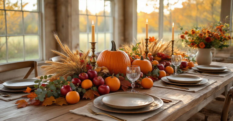 Harvesting Charm: Your Ultimate Guide to Cozy Fall Thanksgiving Decor
