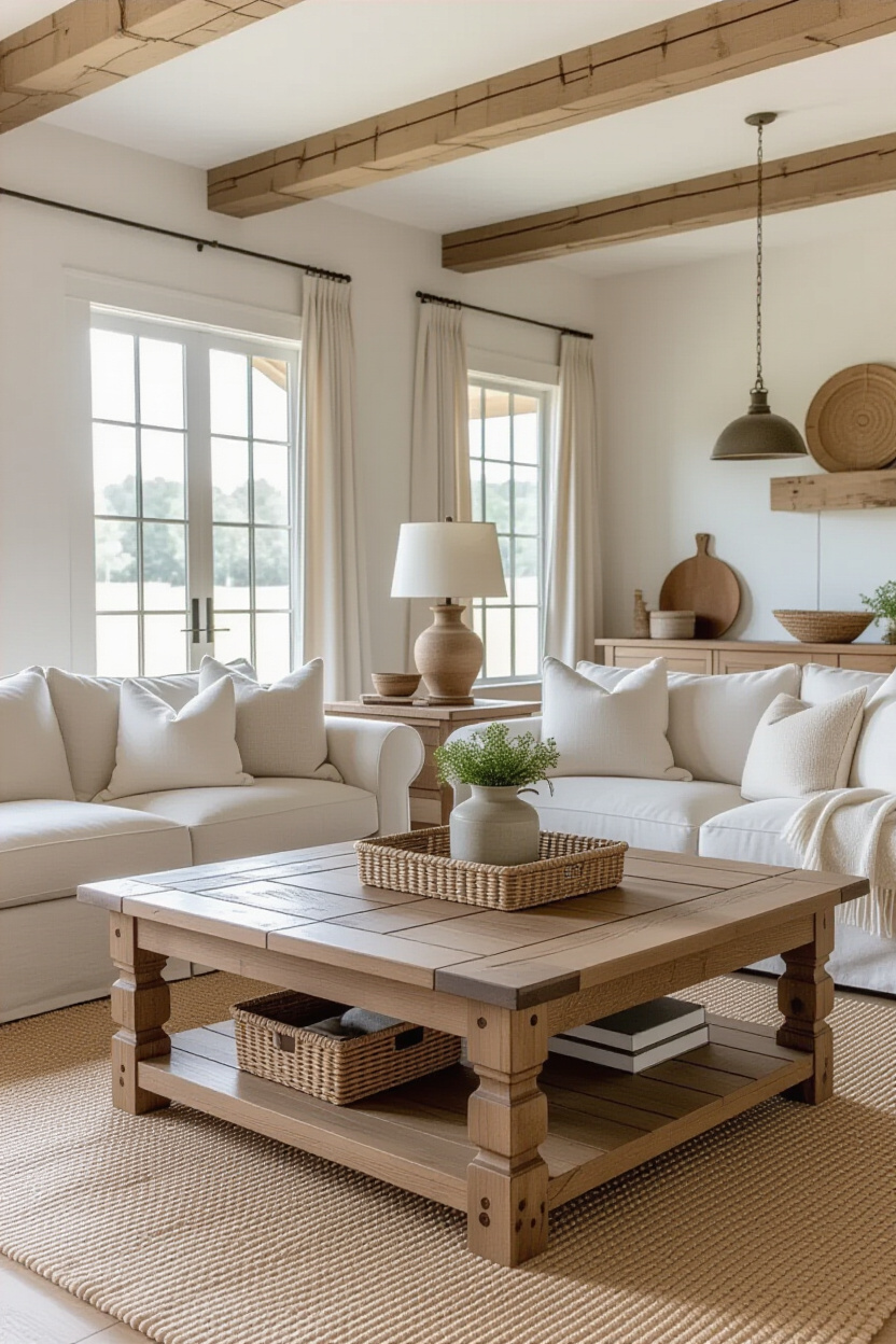 Living Room Autumn Decor