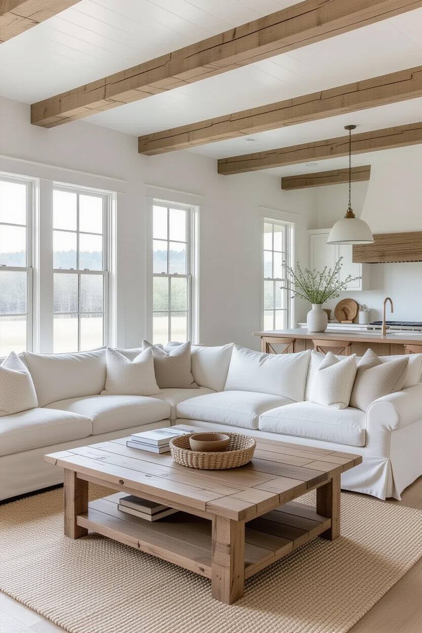 Living Room Autumn Decor