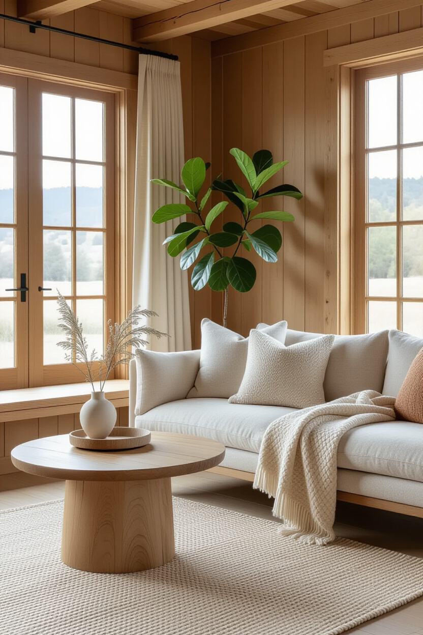 Warm Wood Interior Design