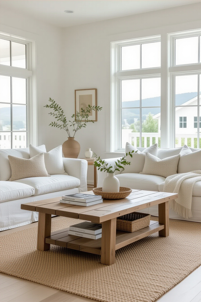 White Aesthetic Interior