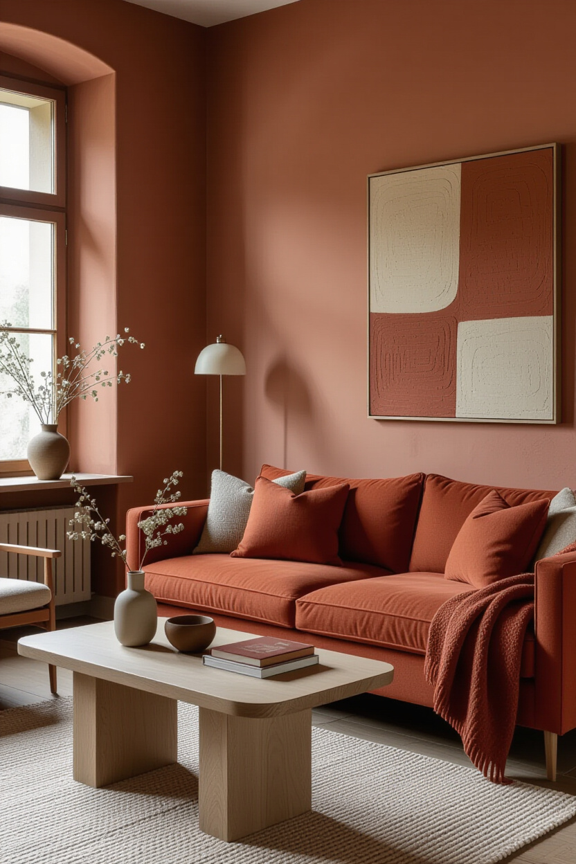 Burnt Sienna Room Ideas