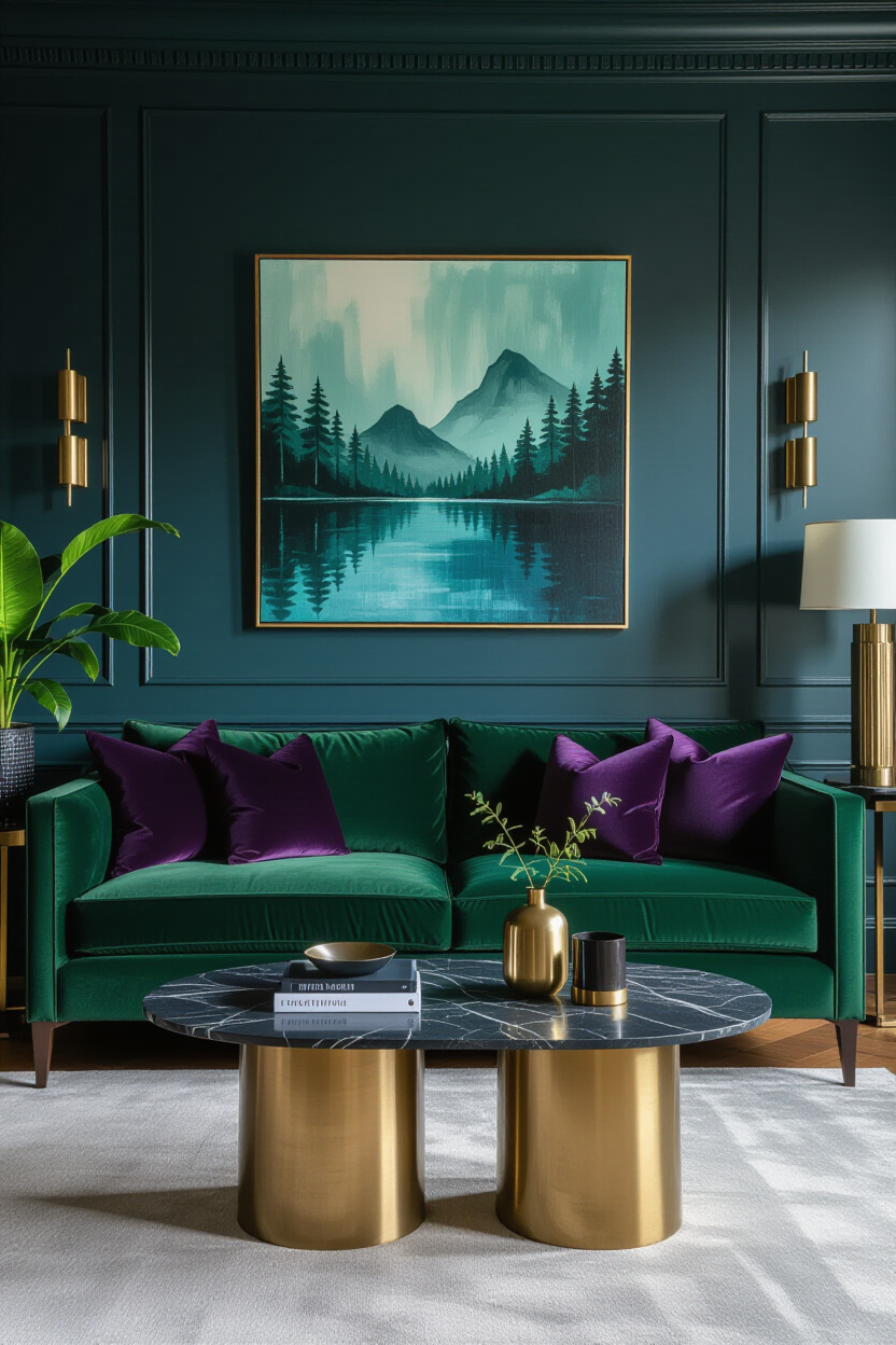 Contemplative Dark Interior Room Ideas