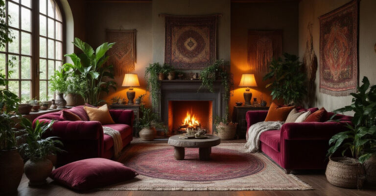Embrace the Darkness: Crafting Your Dreamy Cozy Moody Living Room