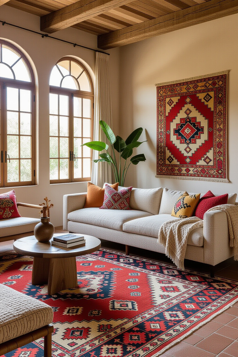 Earth Tone Living Room