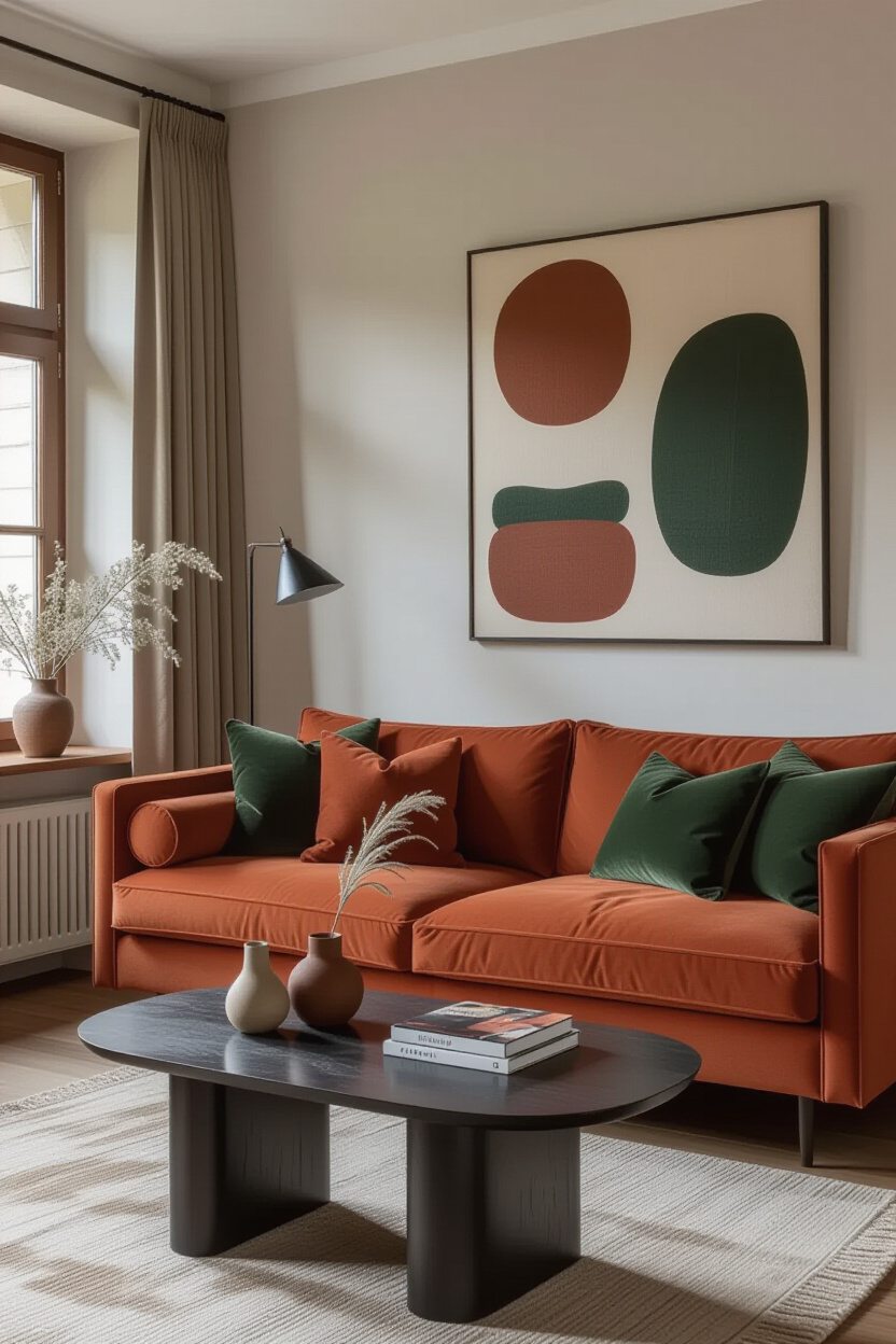 Earthy Deep Brown Room Ideas