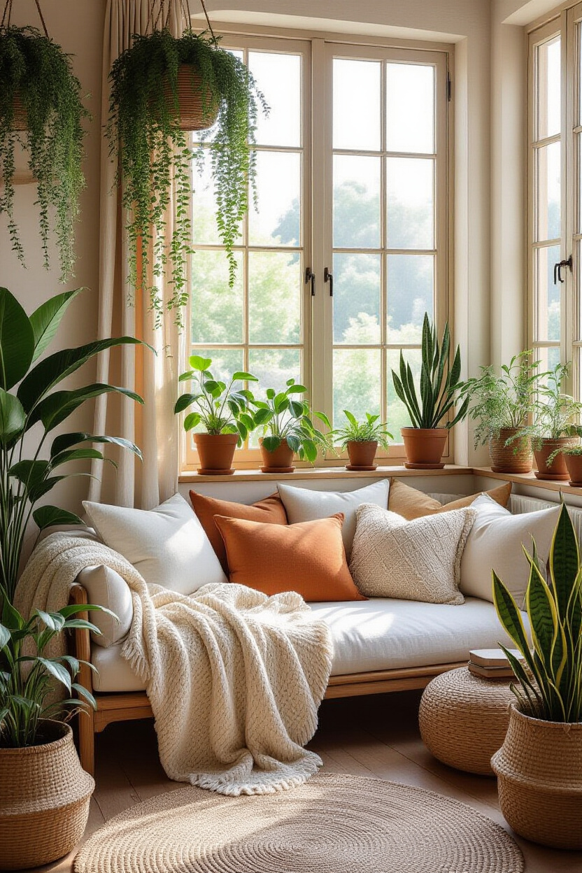 Earthy Living Room