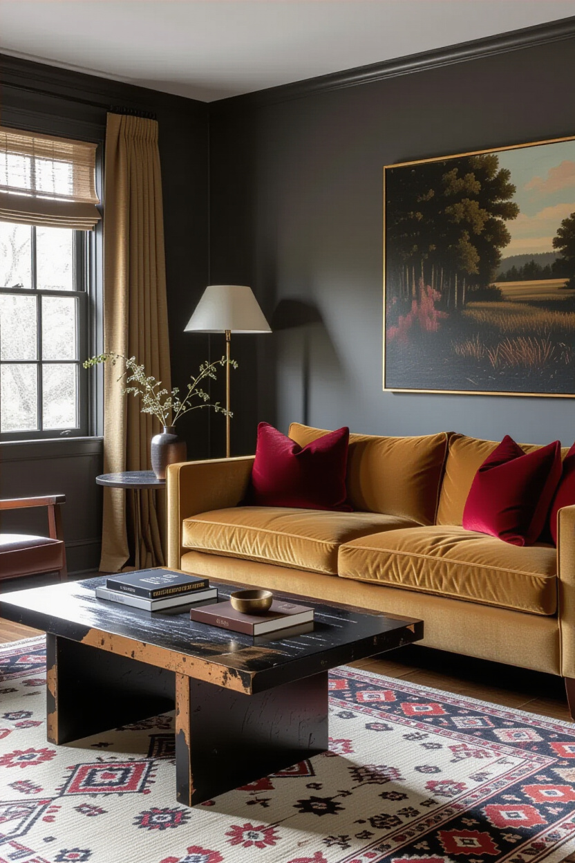 Gothic Antique Gold Room Ideas