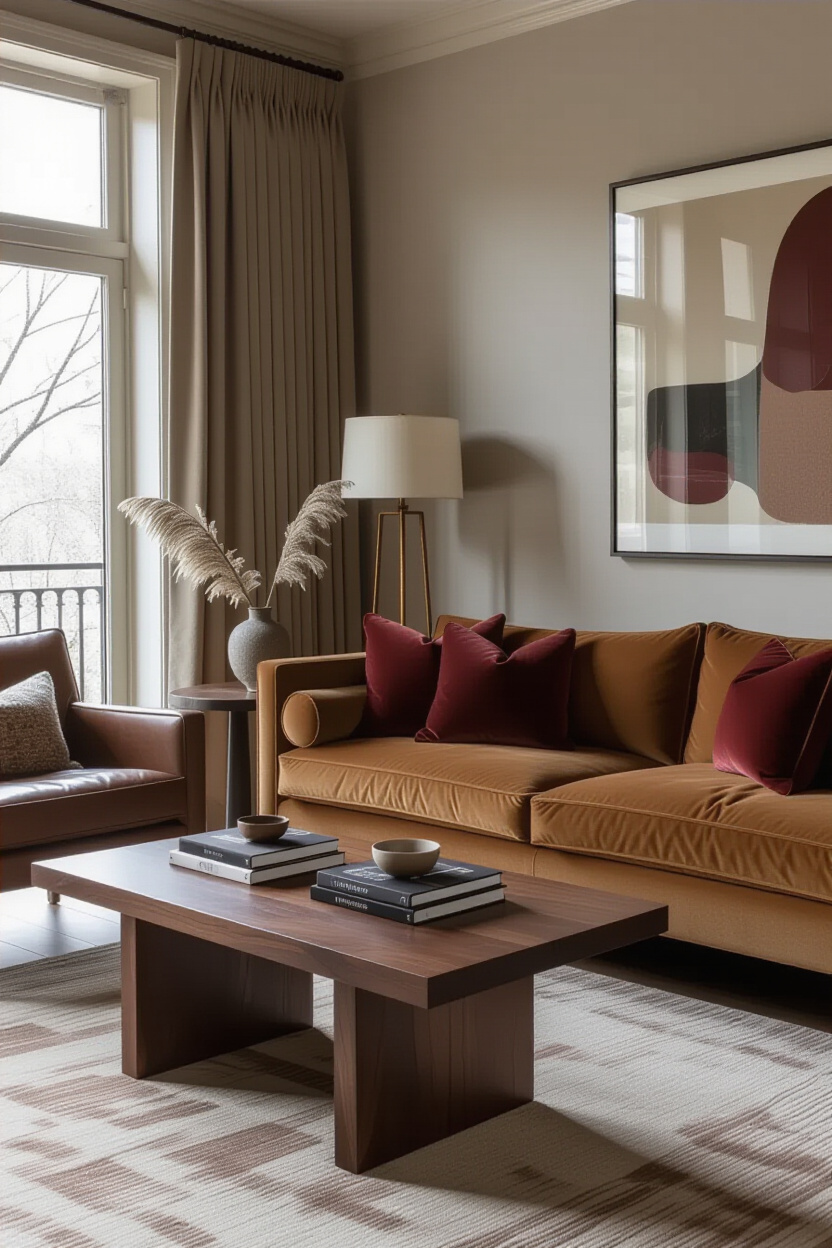 Leather Cozy Room Ideas