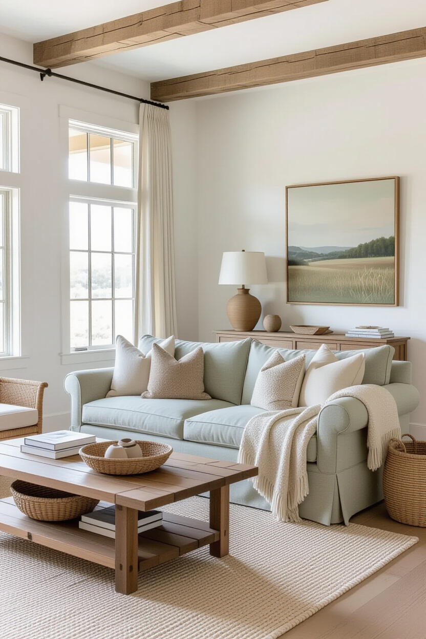 Minimalist Living Room Peace