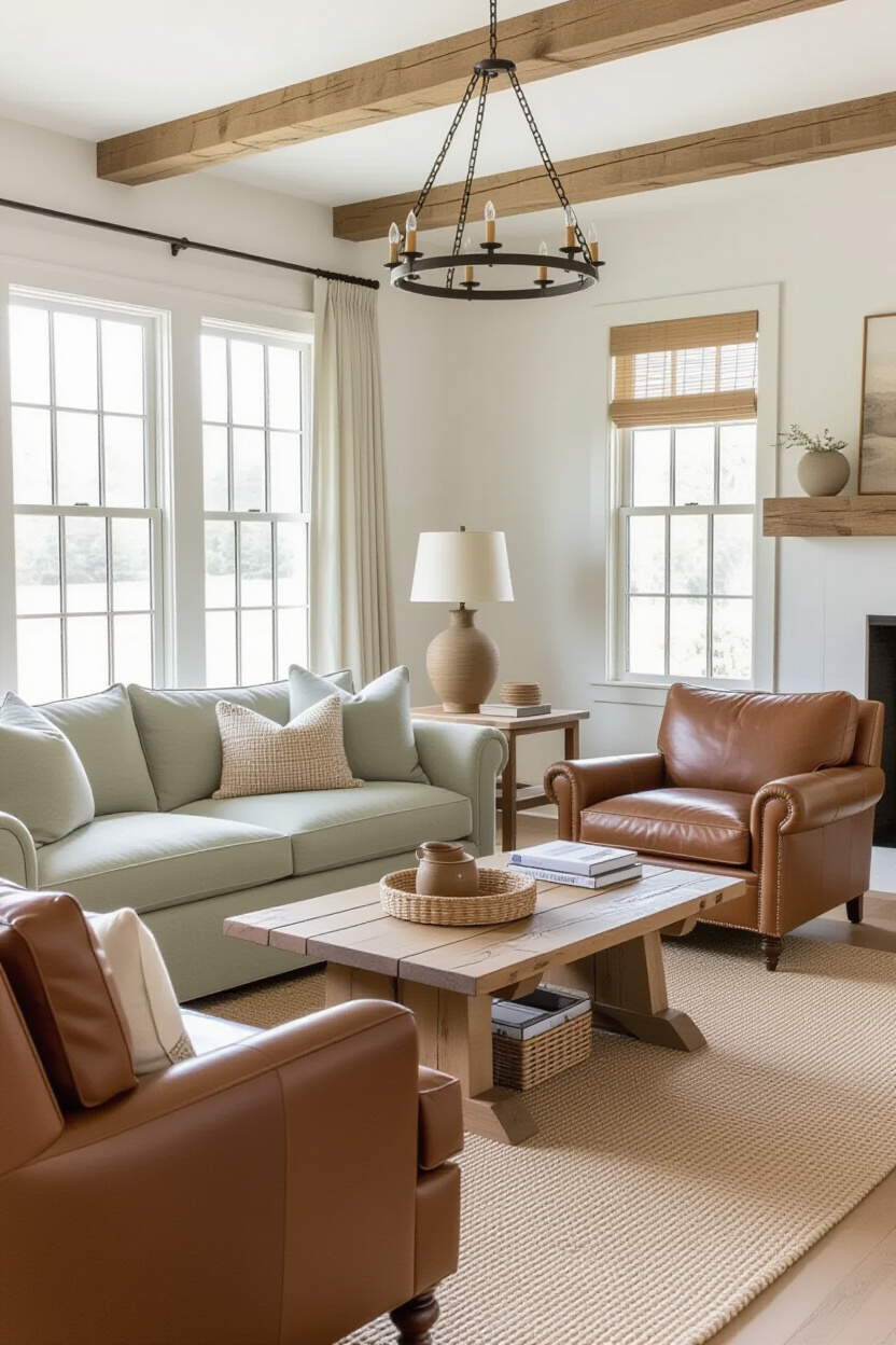 Peaceful Living Room Sanctuary