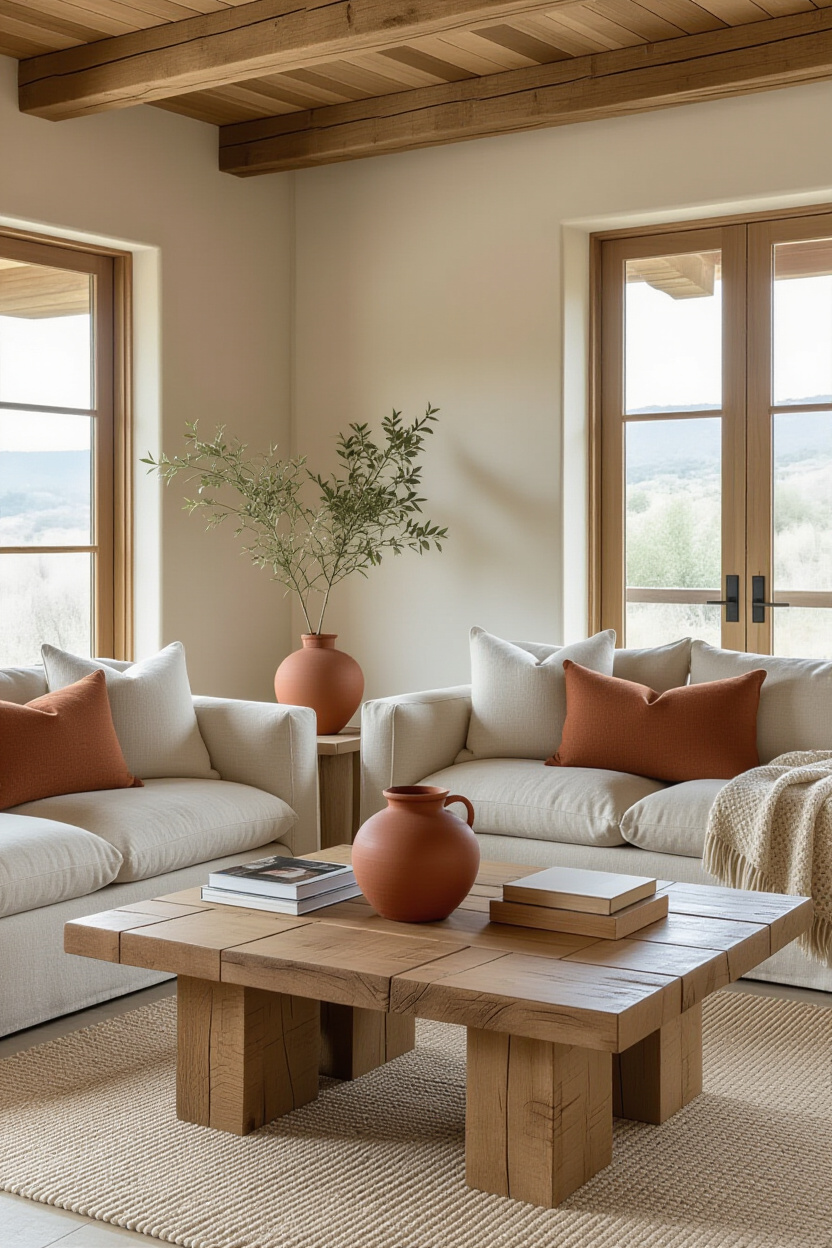 Woven Living Room Texture