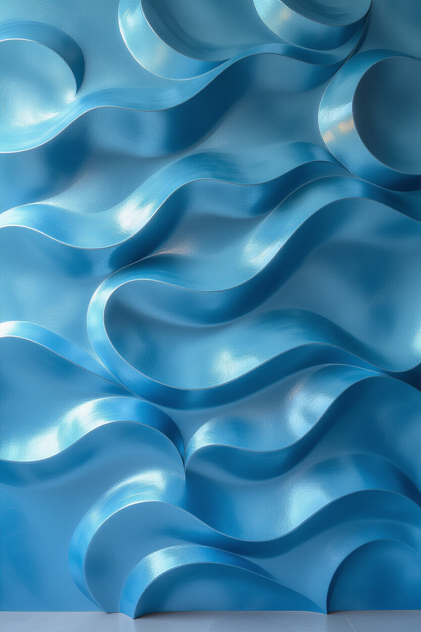 Abstract Pattern Living Room 3D Accent Wall