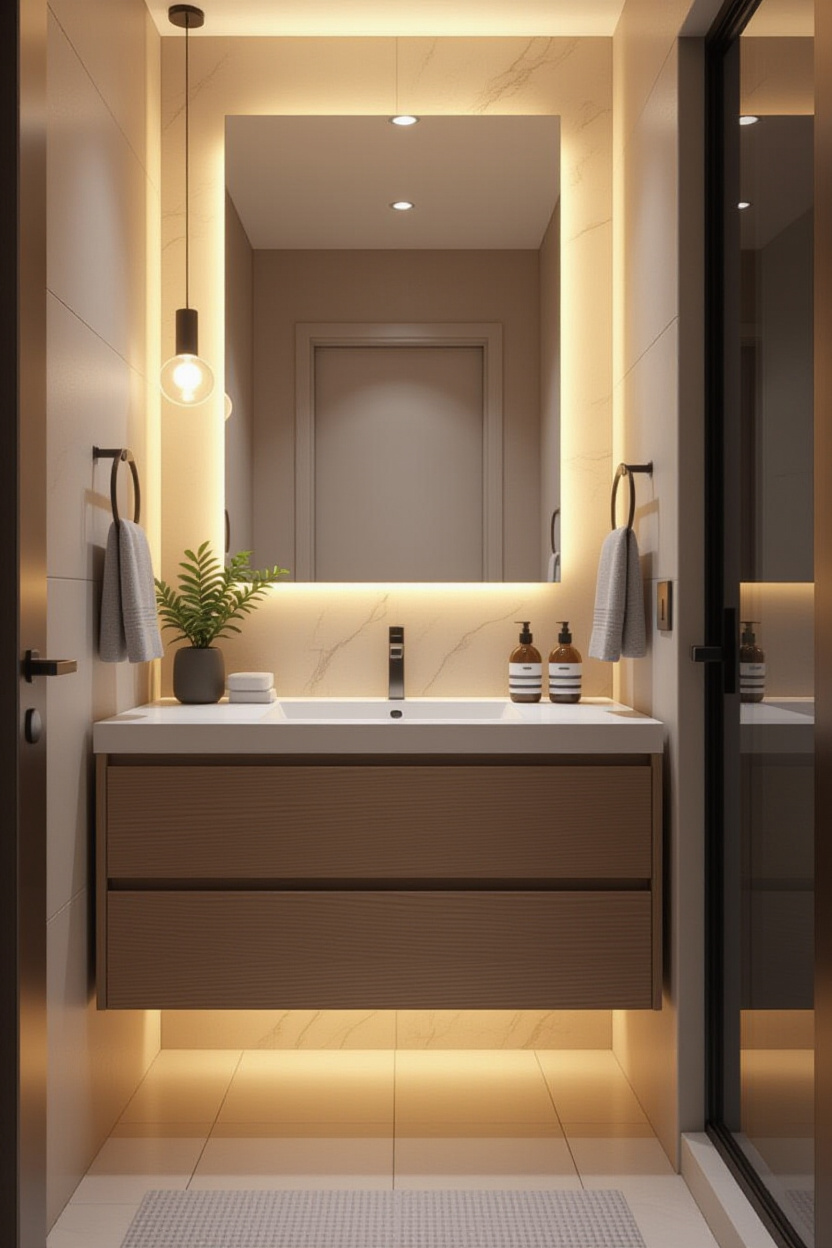 Apartment Bathroom Aesthetic: Maximizing Style in Small Spaces