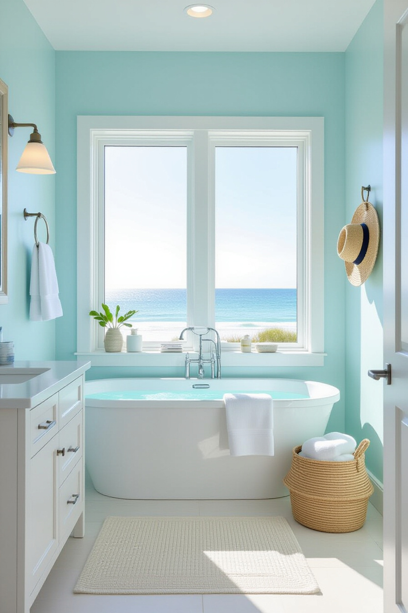 Beachy Bathroom Ideas: Coastal Charm and Relaxation