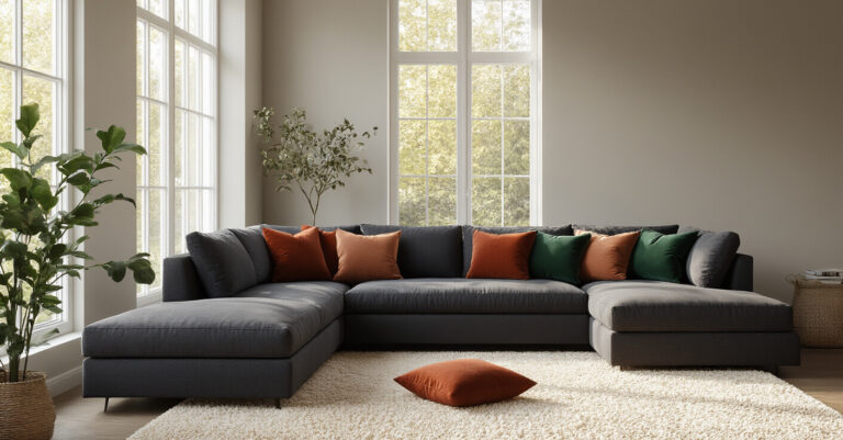 Your Black Couch, Your Style: A Curated Guide to Complementary Rugs, Throws, and Pillows