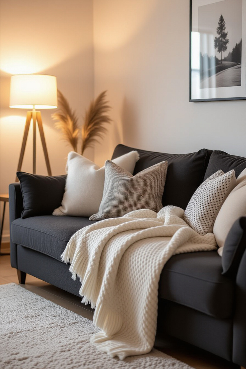 Black Sofa Living Room Decor Ideas: Creating an Inviting Space