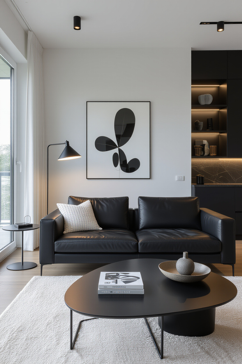 Black Sofas Ideas Living Room: Designing a Chic and Modern Space