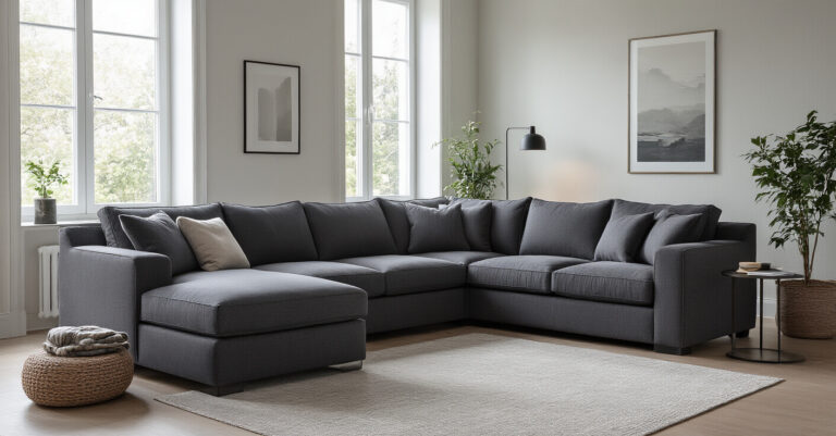 The Modern Minimalist's Guide to Charcoal Grey Couch Living Room Decor