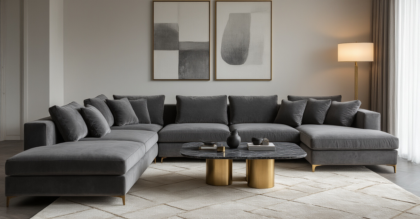 23 Gorgeous Ways to Style Charcoal Grey Couch Living Room Decor