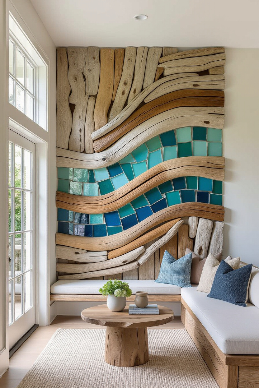 Coastal Vibes Living Room Wall
