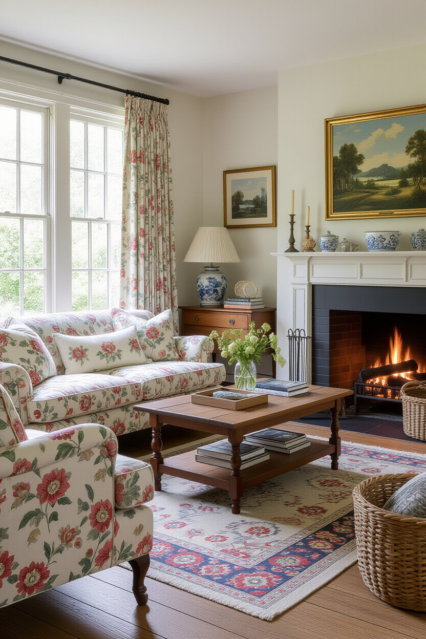 Cosy Cottage Living Room Charm