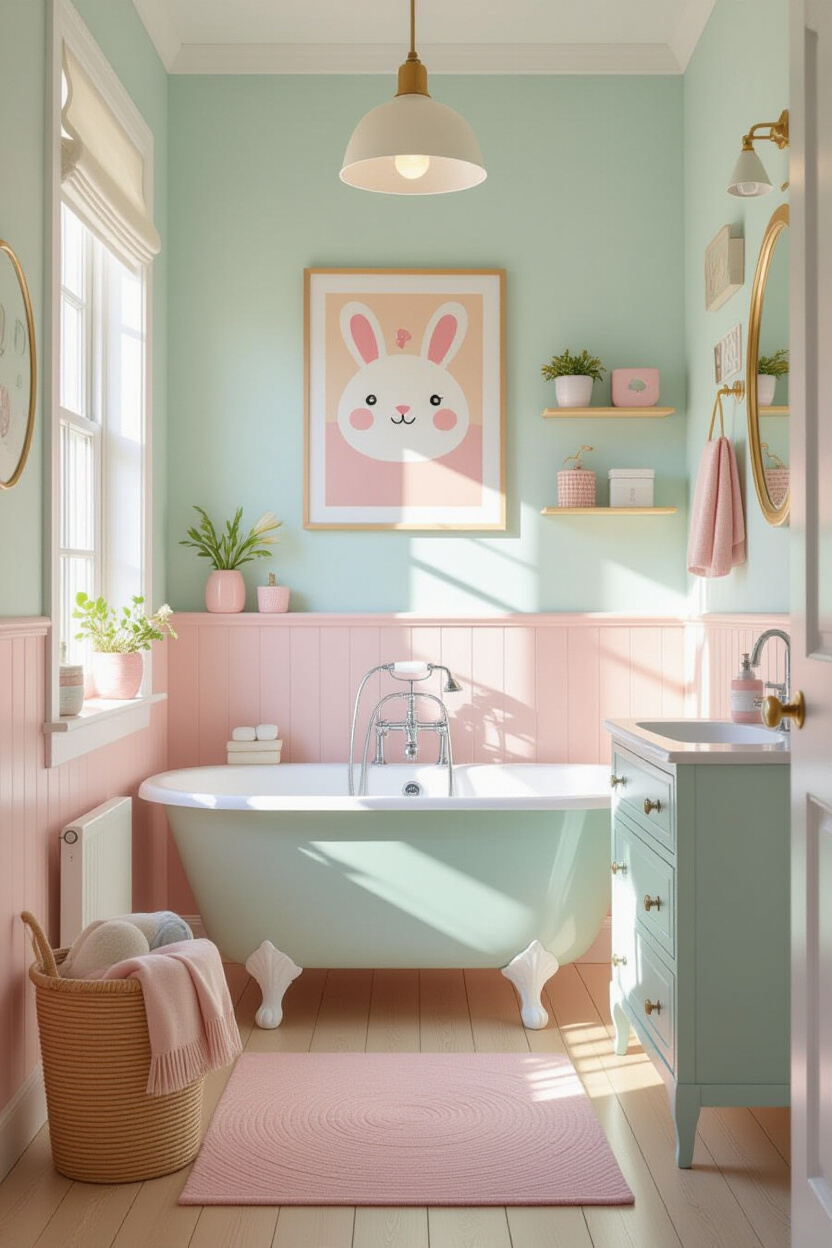 Cute Bathroom Ideas Aesthetic: Whimsical Touches for Your Space
