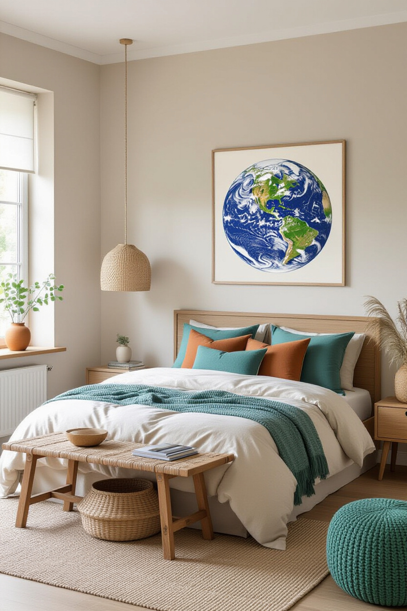 Earthy Bedroom Earth Tones