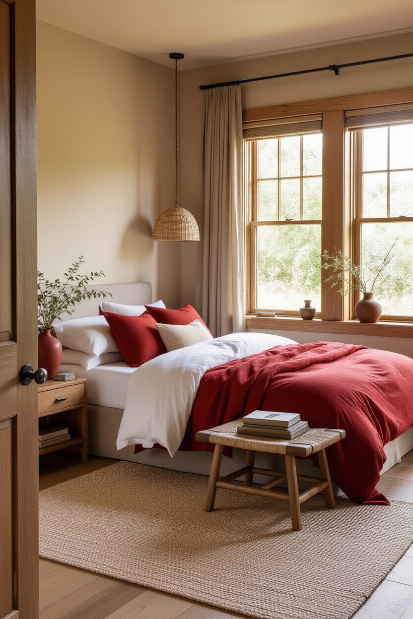 Earthy Home Aesthetic Bedroom