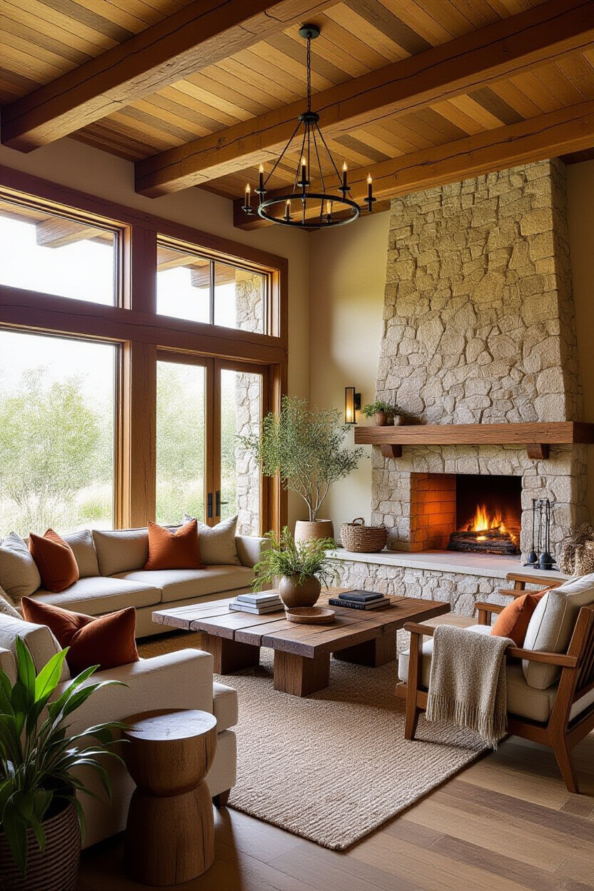 Earthy Living Room Tones for Ultimate Cosiness