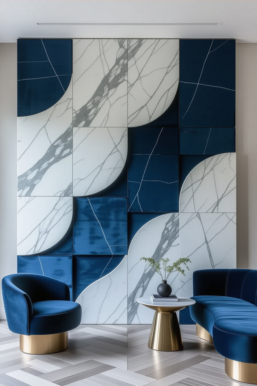 Eclectic Mix Living Room Wall Decor