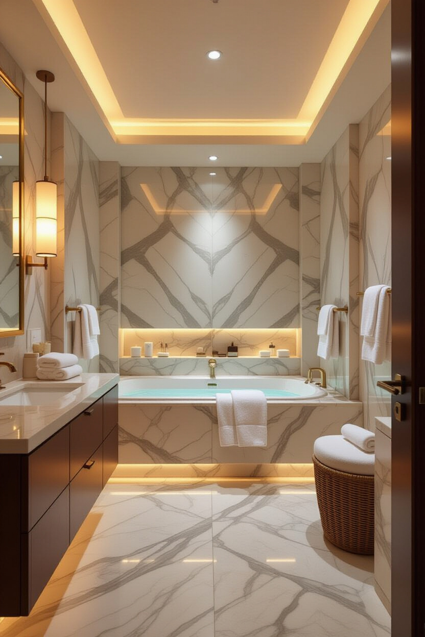 Hotel Bathroom Aesthetic: Luxury and Comfort Redefined