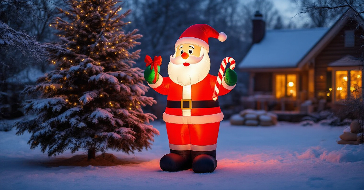 Inflatable Santa