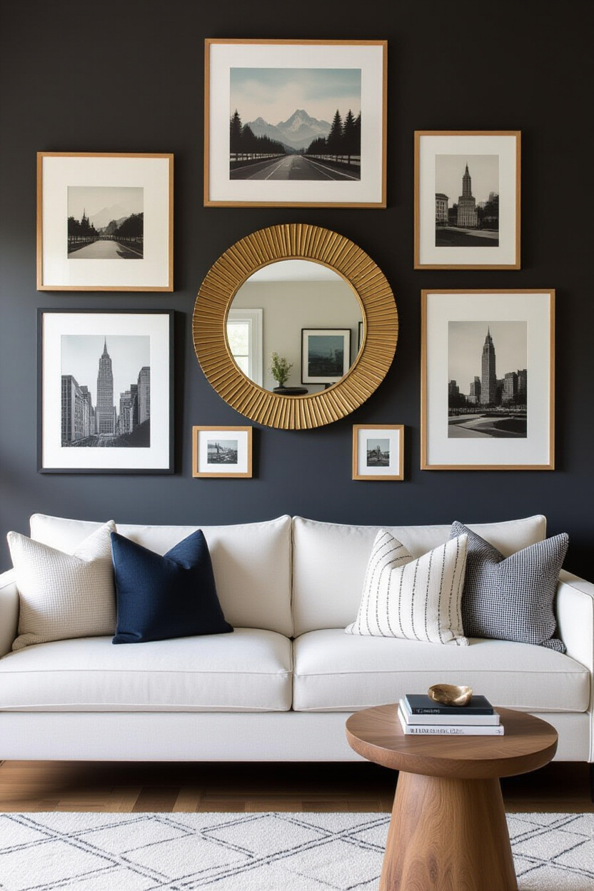 Living Room Wall Decor Ideas for a White Couch: Elevate Your Walls